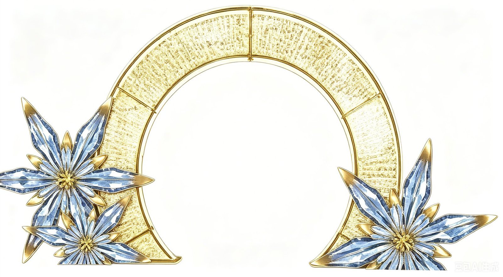 Crystal arch holiday decor reference
